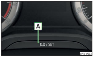 Fig. 34 Botão no painel de instrumentos