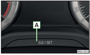 Fig. 41 Botão no painel de instrumentos