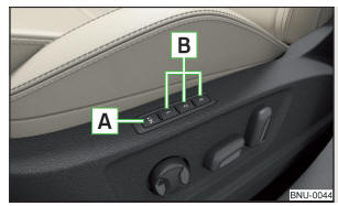 Fig. 76 Botão SET e botões de memorização